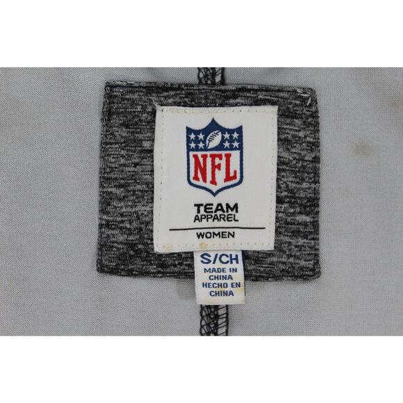 NFL Green Bay Packers Women’s Hoodie Zip Up Sweatshirt Gray Team Apparel Small - Picture 4 of 9